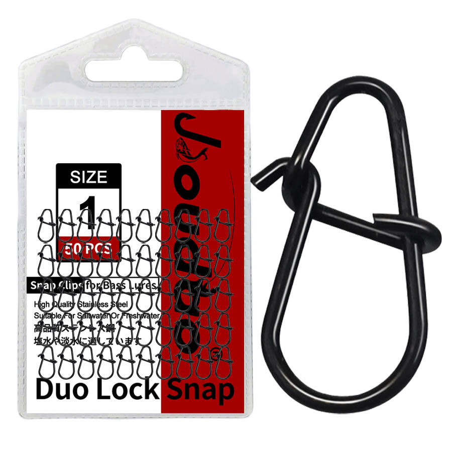 Fishing Lure Accessories - 50 pièces Snaps à manivelle en