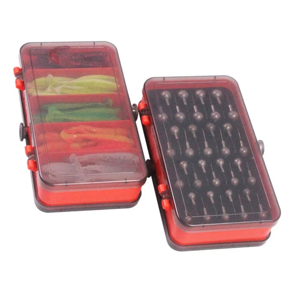 Boîte à leurres portable doubl - Fishing Lure Soft Plastic avis et prix