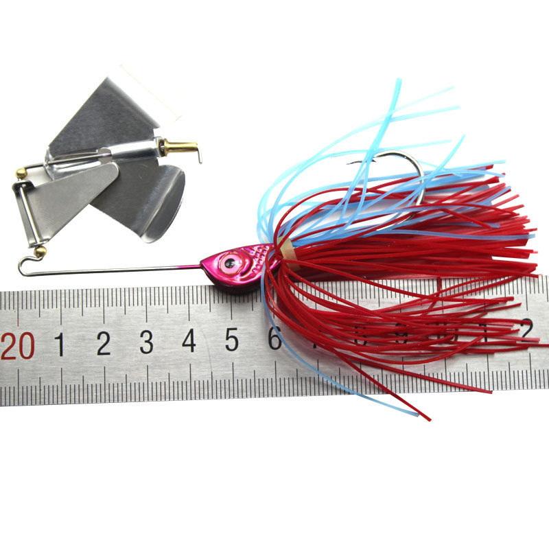 Leurre de pêche sans herbe pou - Fishing Lure Spinnerbait avis et prix