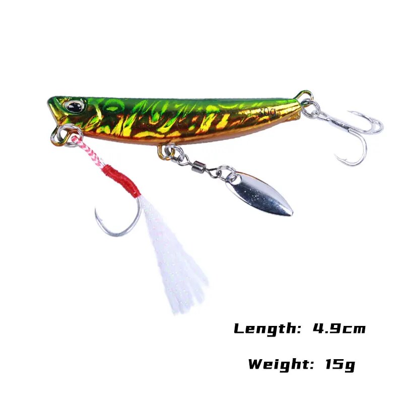 Leurres de pêche en métal avec - Fishing Lure Buzzbait avis et prix